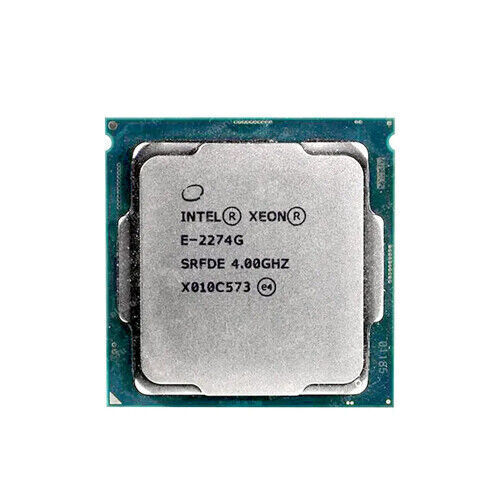 Intel Xeon E-2274G Processor CPU 4-Core 4.0GHz~4.90GHz LGA
