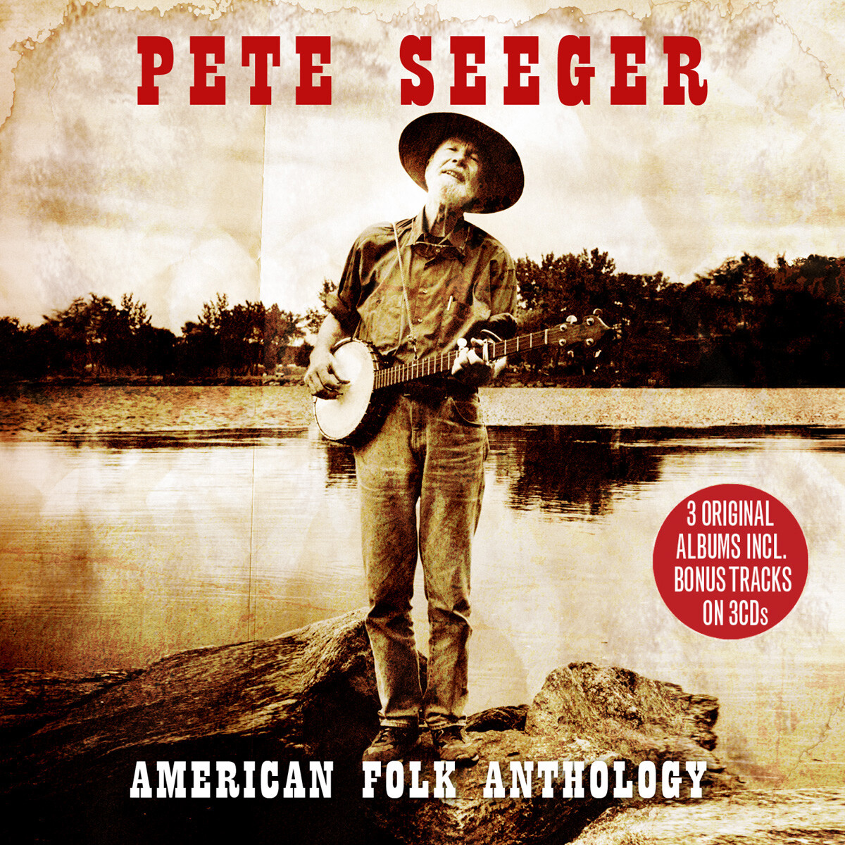 Pete Seeger American Folk Anthology 3-CD NEW SEALED Favourite/Industrial Ballads