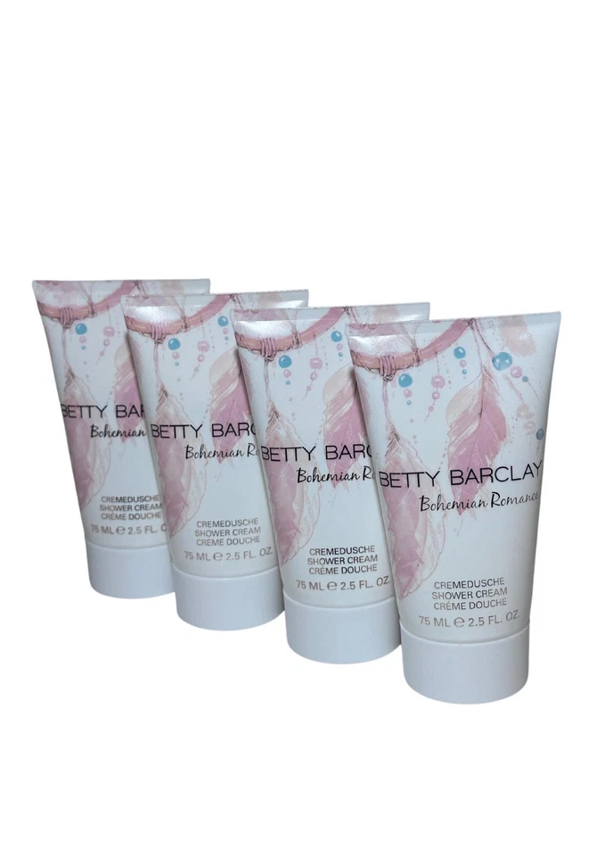 Betty Barclay Bohemian Romance Women Duschgel 4 x 75 ml im Set Reisegrösse