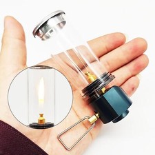 Camping Gas Lantern Gas Lamp Gas Candle Portable Fuel Lantern Gas Light for
