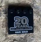 Lego Star Wars Han Solo 20 Years Flat Piece. No Figure.