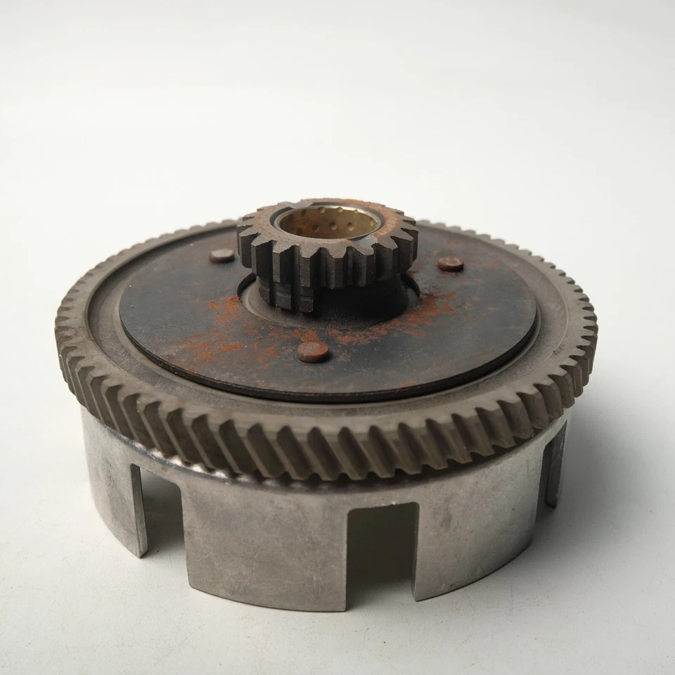 Yamaha RX100 DT100 MX100 RT100 Clutch Basket Primary Gear Driven Nos Genuine — 第 4/4 张图片