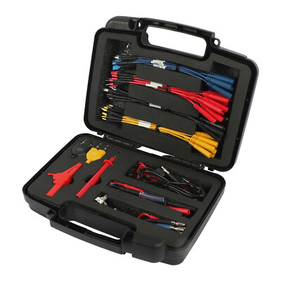 68tlg Multimeter Prüfkabel Prüfspitzen Messleitungen Satz für KFZ Fehlerdiagnose