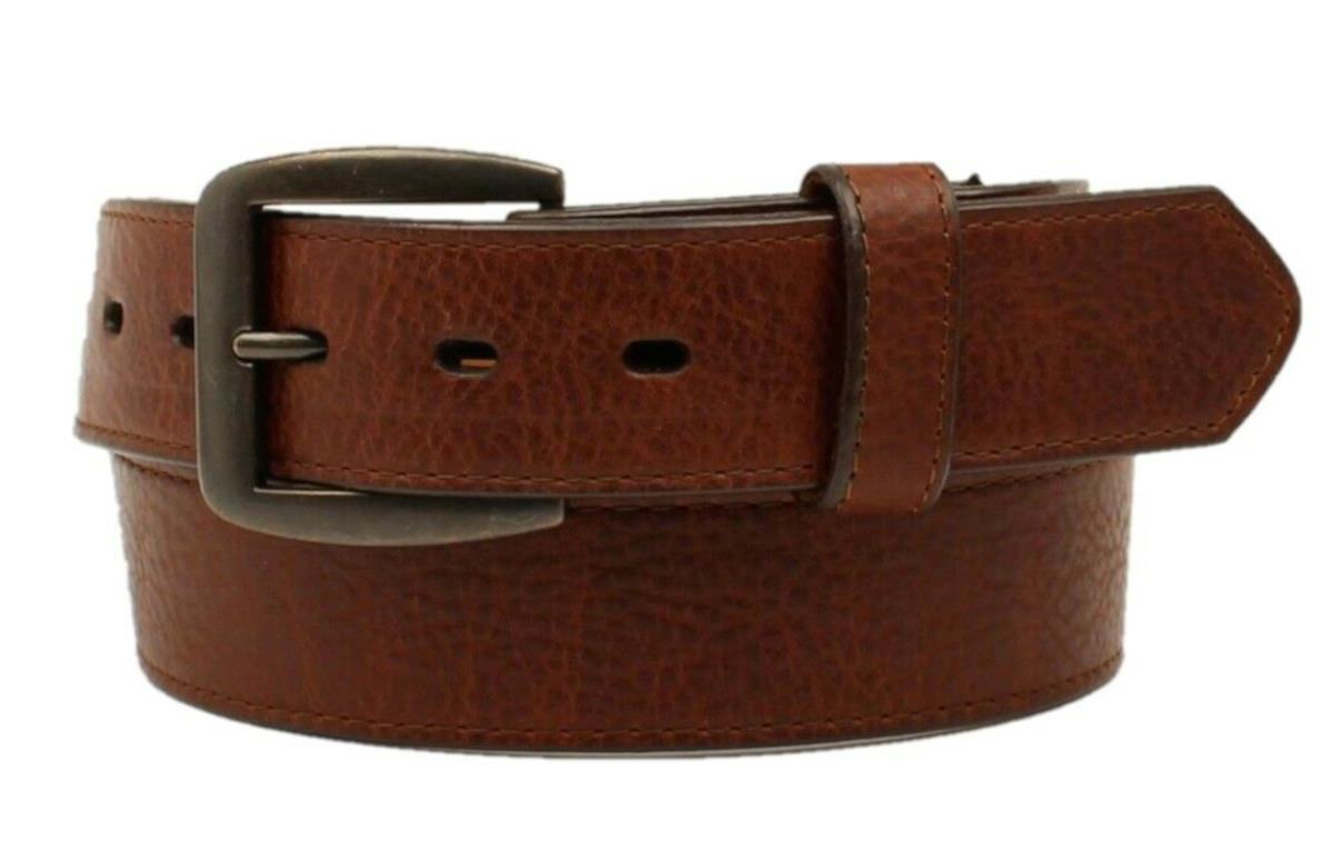 ベルト CLASSIC LEATHER BELT (ORGAN BROWN) Pathfinder Brown Leather Belt | Hypoallergenic Buckle | Full