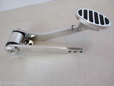 Polished Aluminum Gas Throttle Pedal Hot Rod Rat Rod Car Truck Universal 9507x