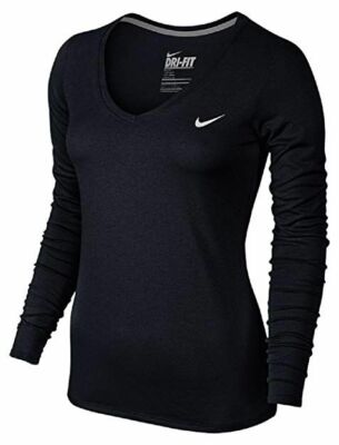 Nike Legend Long Womens Nike Long Sleeve Tshirt Nike V-neck Legend