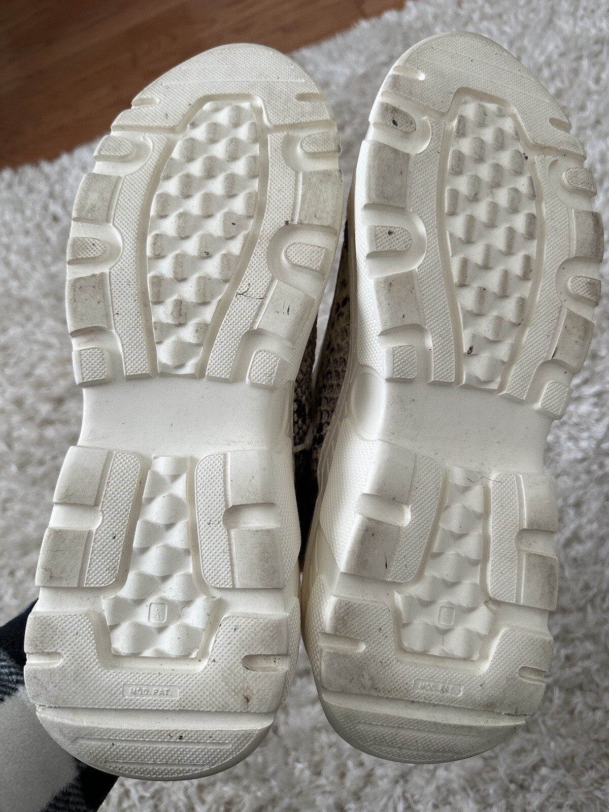 SAOLA Joshdas Sneakers In Pelle Bianca Donna Bianca Suola Alta 10