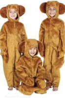 Kids Teddy Bear Costume Brown Fur Childs Dog Fancy Dress World Book Day Outfit Kids Teddy Bear Costume Brown Fur Childs Dog Fancy Dress World Book Day Outfit