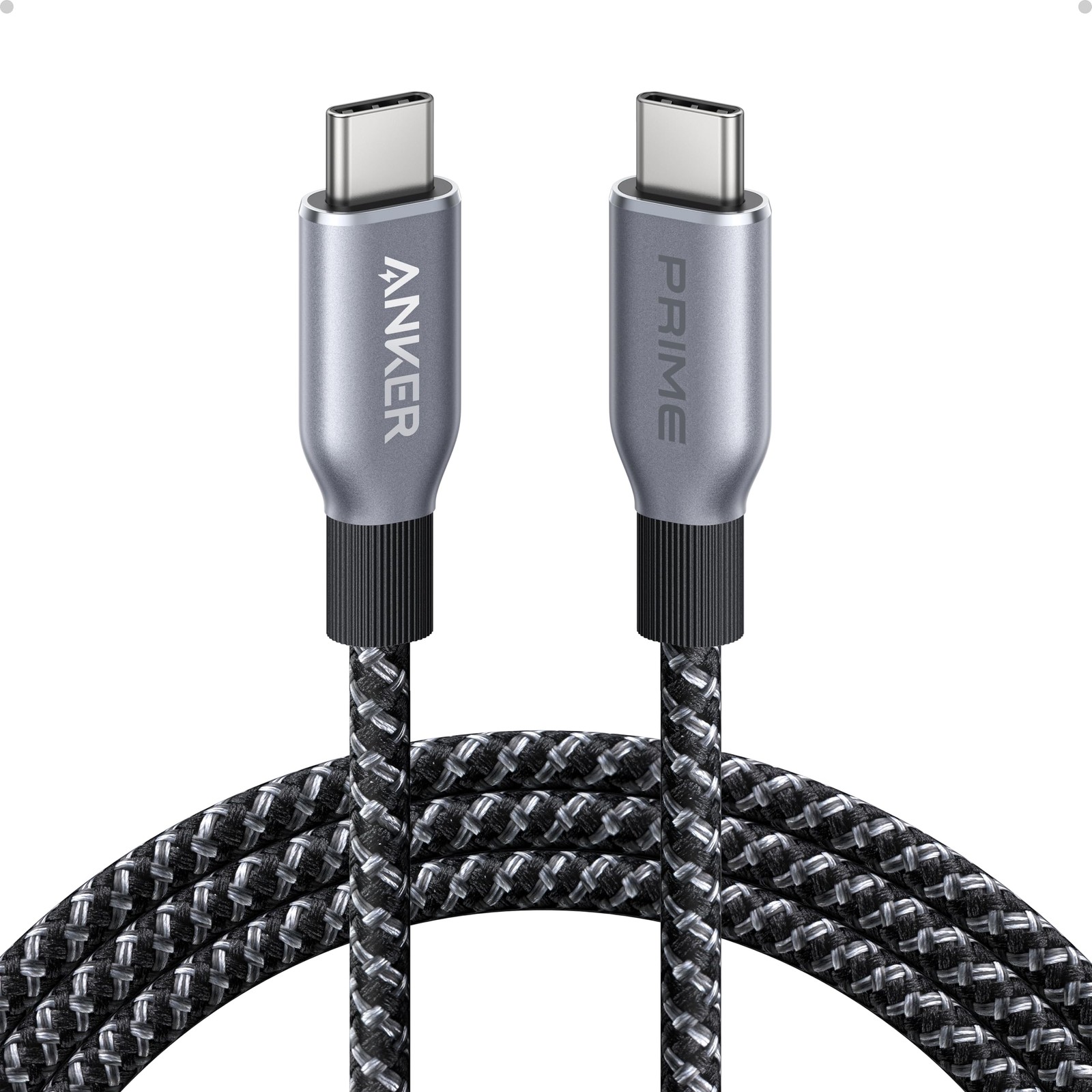 Anker Prime USB C to USB C Cable, 240W 6 ft Fast Charging USB C Cable, USB 2.0 C