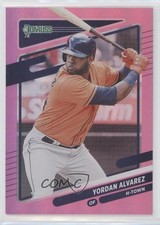 2021 Panini Donruss Variation Holo Pink Yordan Alvarez (H-Town) #174 0t2