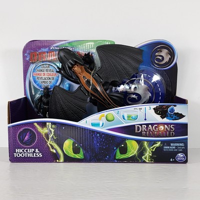 Spin Master DreamWorks Dragons Revealed HICCUP & TOOTHLESS Colour Change Reveal!
