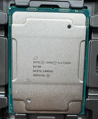 Intel Xeon Platinum 8173M SR37Q LGA3647 CPU Processor 28Core 56Threads 2.0 GHz
