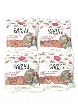 Wilton melts  watermelon Candy Melts Pack Of 4 8 Oz Bags