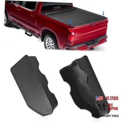 Pleoos Bed Rail Stake Pocket Covers Compatible with GMC Sierra 1500/Chevy