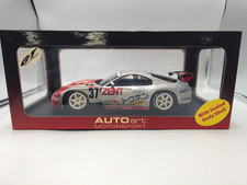AUTOart 1/18 Toyota ZENT TOM'S SUPRA JGTC 2003 #37 Red Silver Rare Diecast Model
