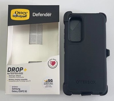 OtterBox Defender Series Case With Belt Clip For Samsung Galaxy S24 FE 5G-Black