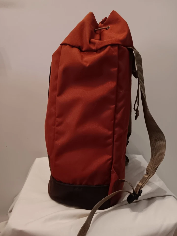 Mochila CC Filson Naranja Quemado Medio Cordón Top Lona Ripstop Foto 2 de 4