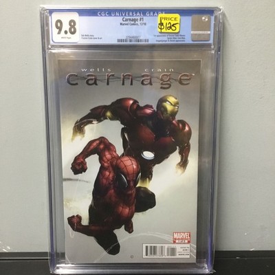 Carnage #1 CGC 9.8 Marvel Comics CLAYTON CRAIN COVER