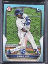 2023 Bowman #BP-136 Juan Olmos Prospects Sky Blue #/499