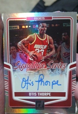 2024-25 Panini Donruss - Signature Series Otis Thorpe #SS-42 (AU)