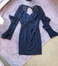 Lipsy Navy stunning dress size 10