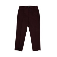 Talbots Ankle Pants Women's Size 6P Petite Burgundy Petite Slim Leg Trousers
