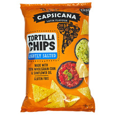 Capsicana Mexican Crisps Lightly Salted Tortilla Chips Snacks 170g, Gluten Free