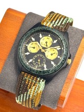 vintage seiko alba 34mm Men Quartz Watch V33G-6B00 New Battery -f733