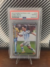 2015 Panini Football League Lionel Messi Bandai PFL14 #101 PSA 10 Pop 5 🔥📈📈