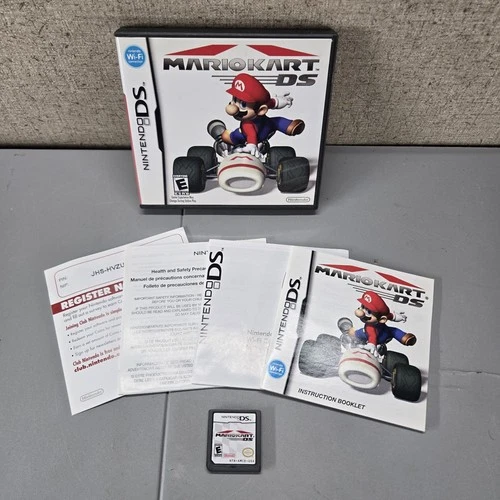 Mario Kart DS (Nintendo DS, 2005) CIB, Authentic, Tested Works