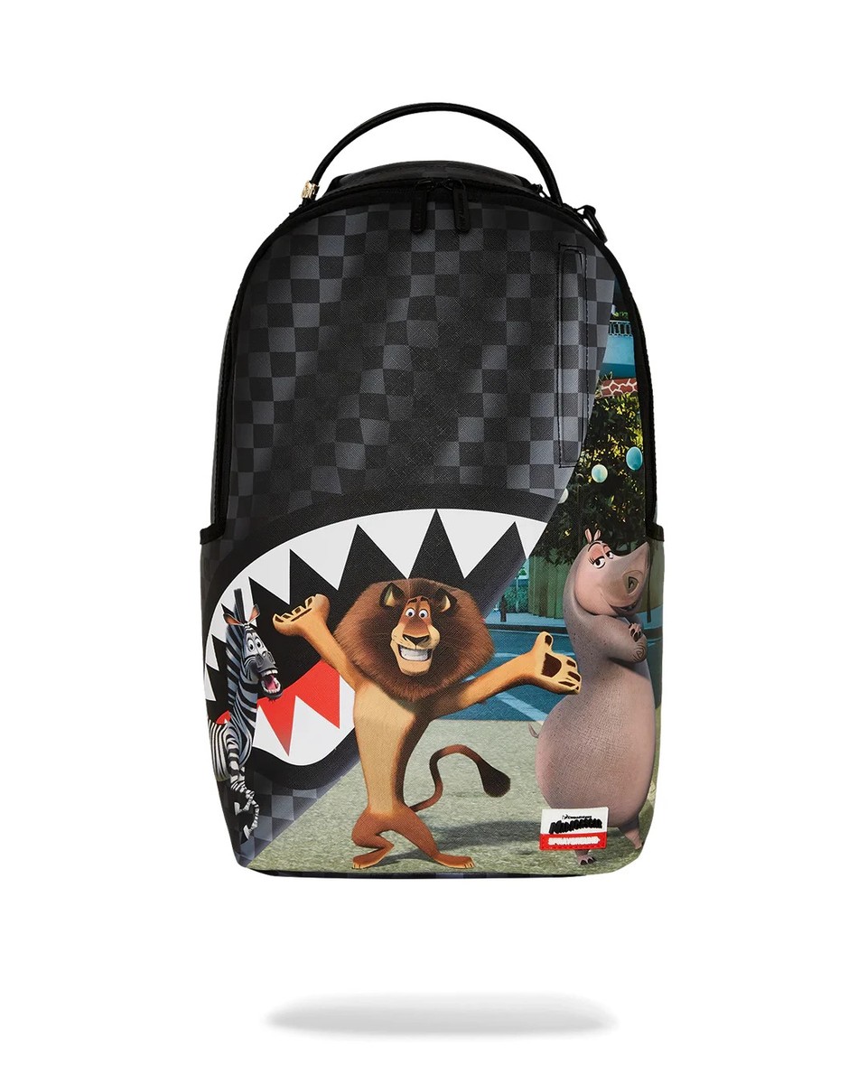 Authentic SPRAYGROUND MADAGASCAR ESCAPE TO THE CITY BACKPACK
