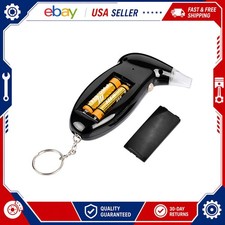 Professional Personal Breath Alcohol Analyzer LCD Display Detector Audible Alert