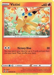 Victini 020/203 Evolving Skies Reverse Holo