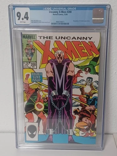 UNCANNY X-MEN #200 (Marvel Comics, 1985) CGC Graded 9.4 ~ WHITE Pages