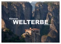 Europas Welterbe (Wandkalender 2027 Din A3 Quer), Calvendo Monatskalender