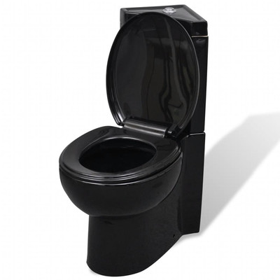 Stand WC Toilette Deckel Bodenstehend Toilettensitz Toilette Soft Close 2 Farben