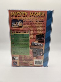 Mickey Mania: The Timeless Adventures of Mickey Mouse (Sega CD, 1994) CIB