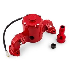 Speedmaster Chevy Bbc 454 35 Gpm Electric Red Water Pump Pce194.1004.04