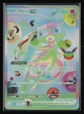 Mew ex 158/128 Futuristic Rare ME: 30th Celebration Pokemon Holo Near Mint on eBay