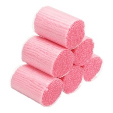 6 Rolls Latch Hook Yarn, Latch Hook Kit Yarn Hook Rugs Crochet, Pink