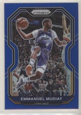 2020-21 Panini Prizm Blue Prizm 49/199 Emmanuel Mudiay #176 s3g