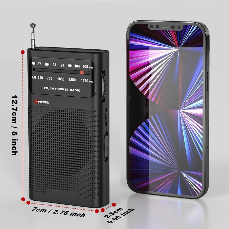 Zonne-energie Radio,Transistor Radio Oplaadbaar - Draadloos Licht Elektronisch Apparaat Voor Survival School Werk Camping Thuis Gym Reizen Outdoor Voor Mannen En Vrouwen