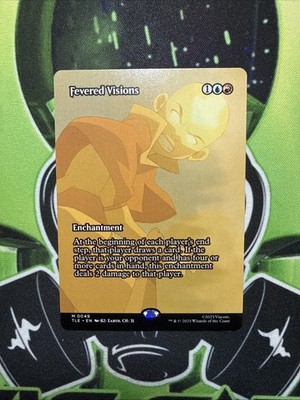 Fevered Visions M0049 Mythic Non Foil Avatar, The Last Airbender NM MTG