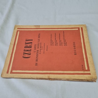 (Czerny) Die Kunst, die Finger beweglich zu machen 50 brillante Studien Op. 740 Erinnerungen