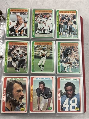 1978 Topps Football Card #s 1-176 +Rookies -You Pick- NFL Trading Cards
