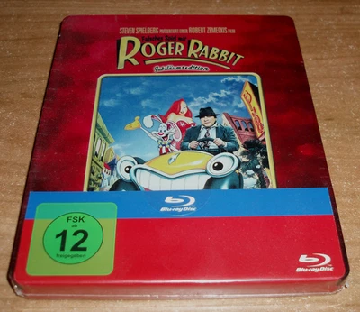 Who Framed Roger Rabbit Blu-Ray Steelbook METALICA Nouveau - Photo 1/4