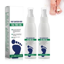 2pcs Ximonth Foot Sanitizer Spray with Tea Tree Oil, Tea Tree Oil Feet-Spray