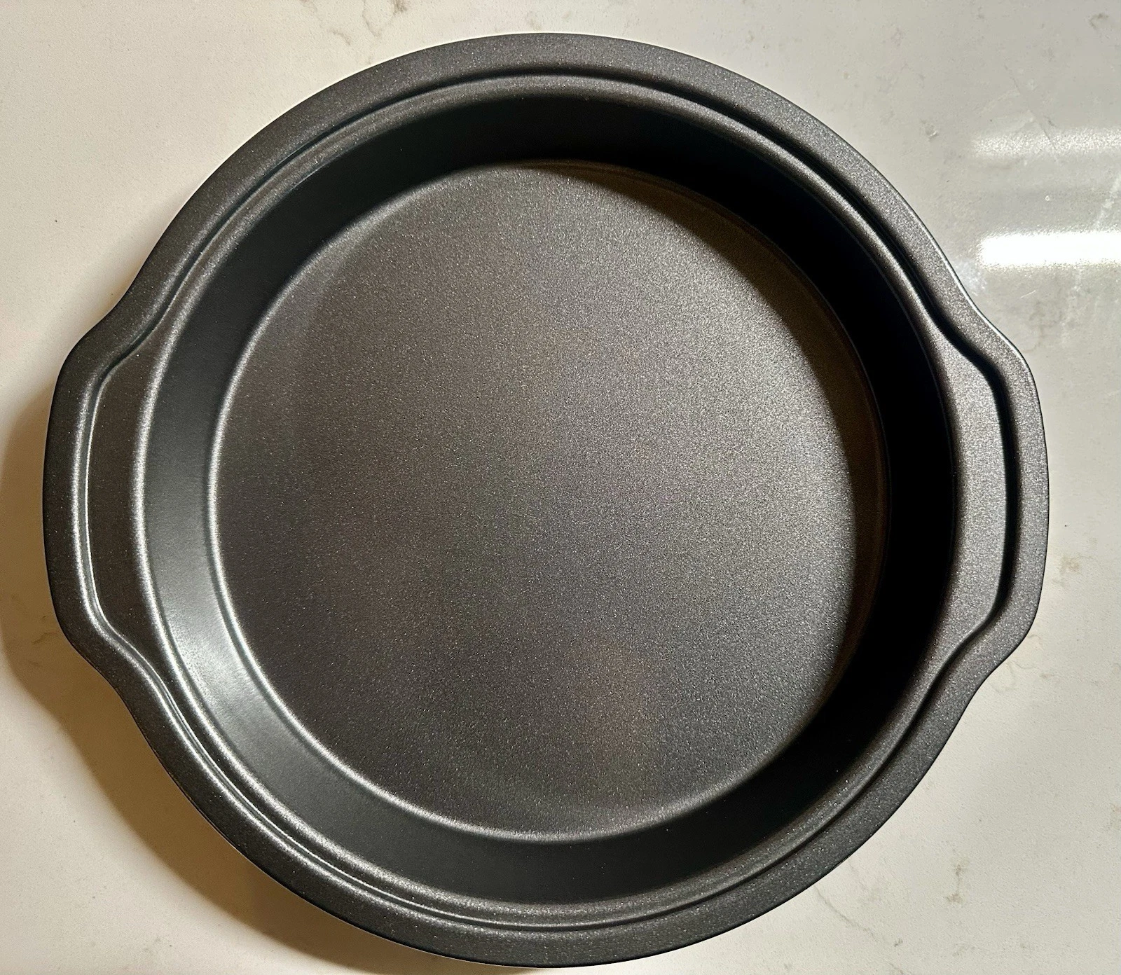 Pampered Chef 10-inch Nonstick Pie Baking Dish with Handles New Open Box