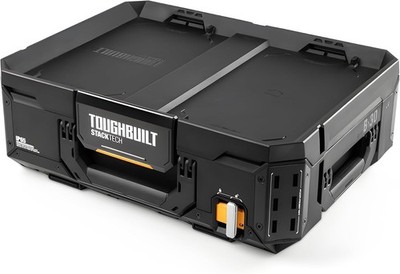 ToughBuilt StackTech XL Tool Box Heavy Duty Storage Case Black TB-B1-B-30