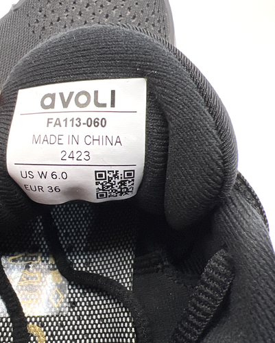 Avoli VOL I Volleyball shoes - Black/Gold Women’s Size: 6 New Without Tags - Picture 3 of 15